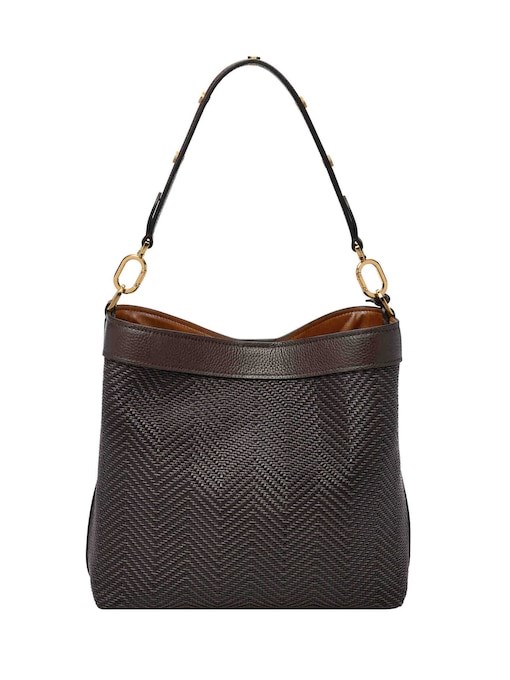 Fossil Jessie Brown Bucket Shoulder Bag ZB11176202