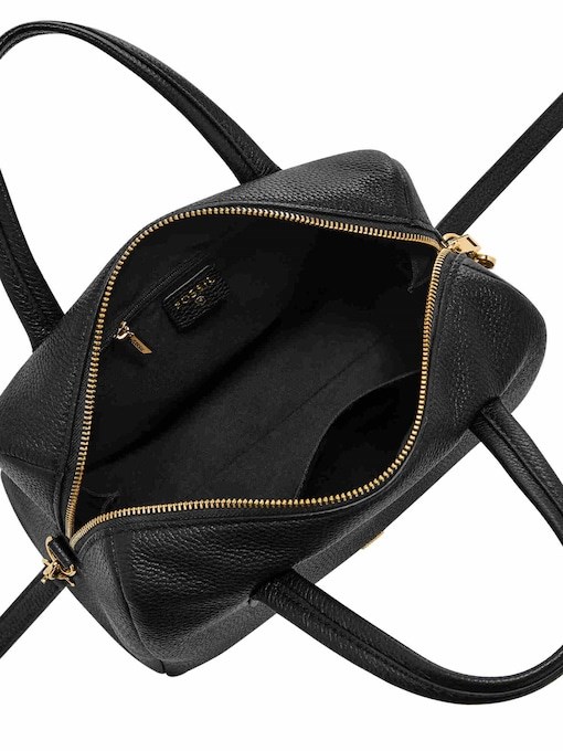 Fossil Lainey Black Satchel ZB11168001