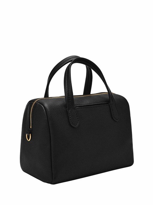 Fossil Lainey Black Satchel ZB11168001