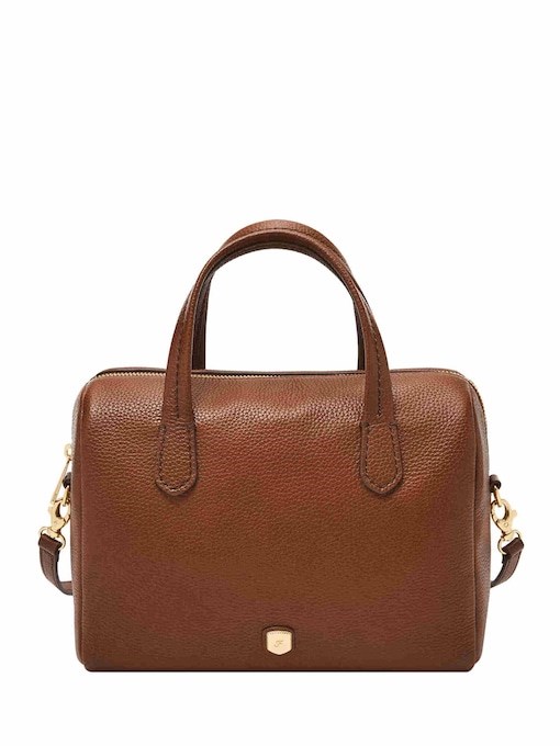 Fossil Lainey Brown Satchel ZB11168200