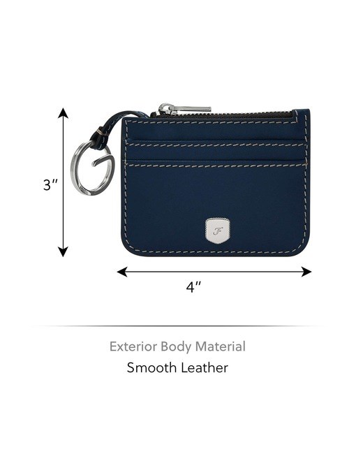 Fossil Lennox Blue Card Case SL10078545