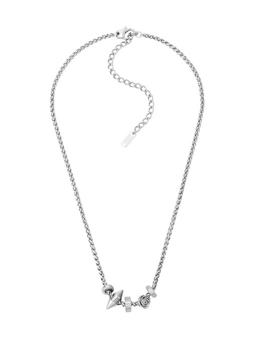 Diesel  Silver Necklace DX1623040