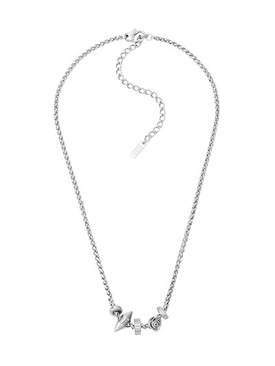 Diesel  Silver Necklace DX1623040
