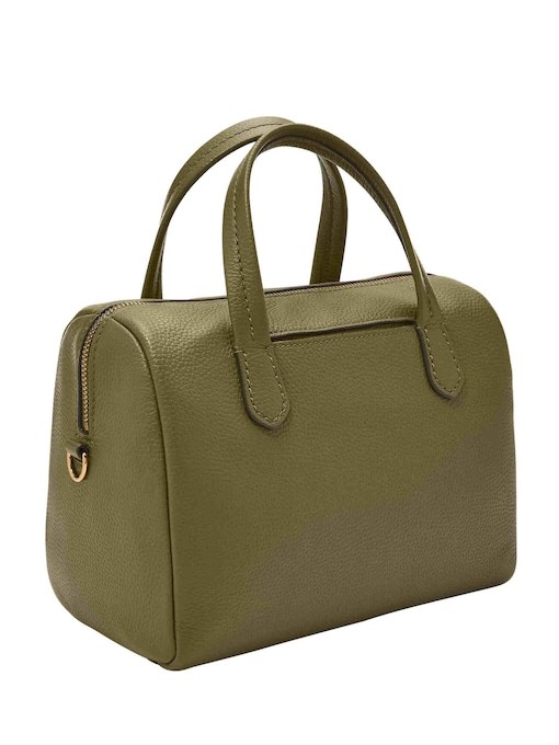 Fossil Lainey Green Satchel ZB11168316