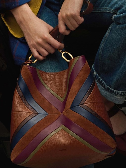 Fossil Jessie Multicolored Bucket shoulder bag ZB11178186