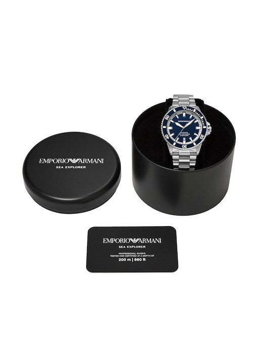 Emporio Armani Silver Watch AR60087