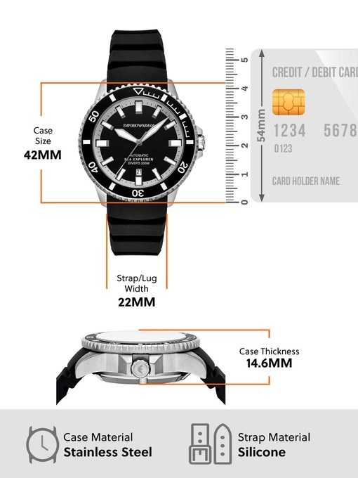 Emporio Armani Black Watch AR60086