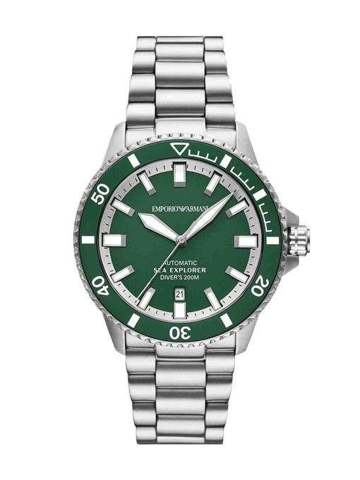 Emporio Armani Silver Watch AR60088