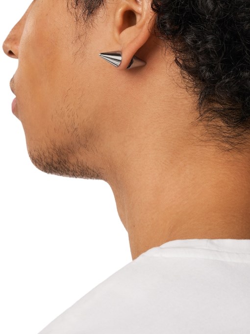 Diesel Diesel Font Silver Earring DX1640040