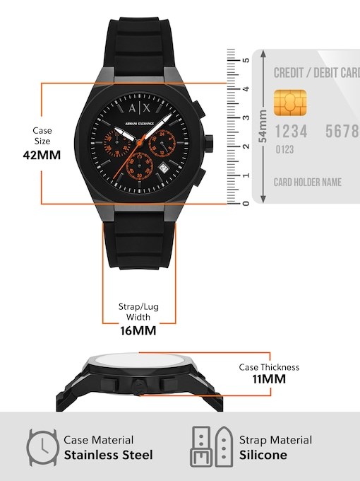 Armani Exchange Black Watch AX4198 Armani Exchange Black Watch AX4198