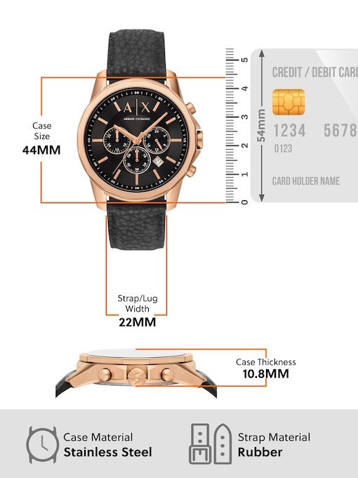 Armani Exchange Black Watch AX1769 Armani Exchange Black Watch AX1769