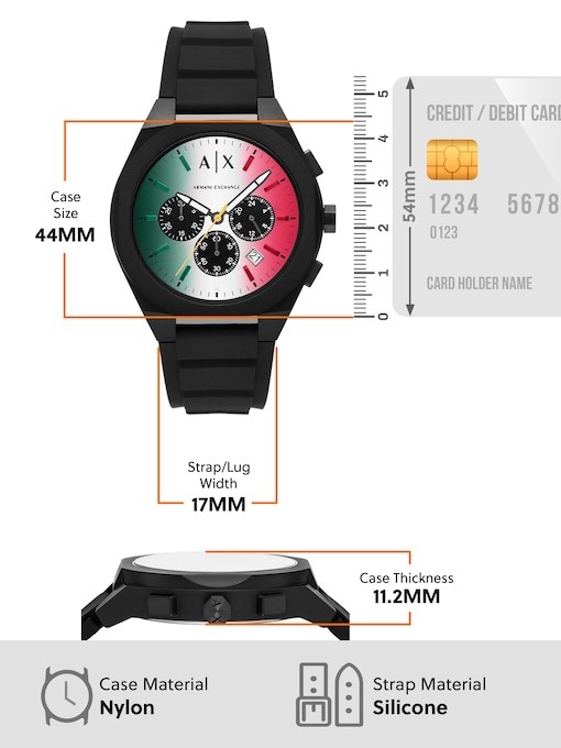 Armani Exchange Black Watch AX4173 Armani Exchange Black Watch AX4173