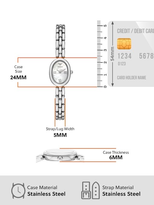 Emporio Armani Silver Watch AR11720 Emporio Armani Silver Watch AR11720