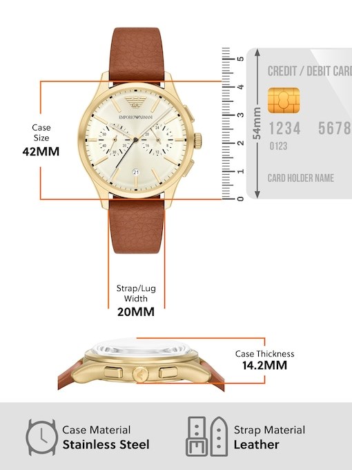 Emporio Armani Brown Watch AR11714 Emporio Armani Brown Watch AR11714