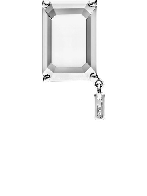 Diesel D Logo Silver Earring DL1366040