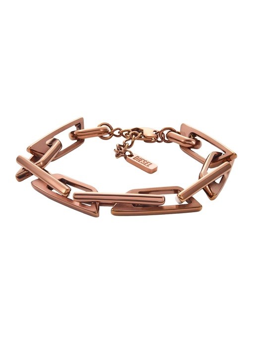 Diesel D Logo Brown Bracelet DX1645200