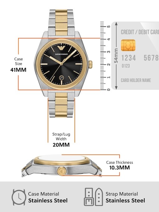 Emporio Armani 2-Tone Watch AR11715 Emporio Armani 2-Tone Watch AR11715