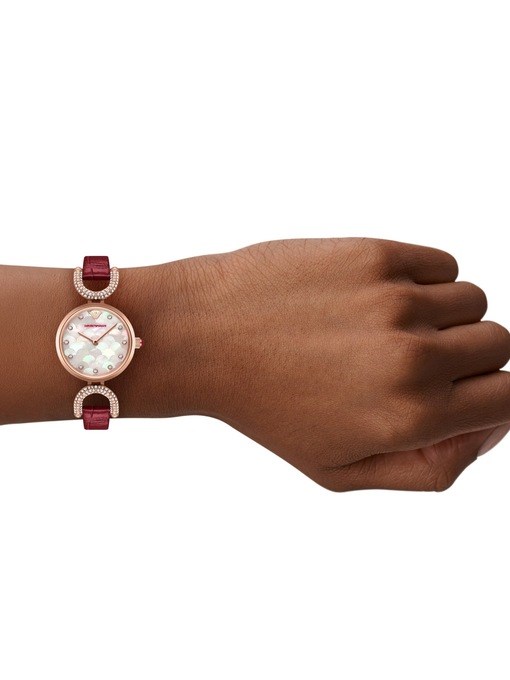 Emporio Armani Burgundy Watch AR11737 Emporio Armani Burgundy Watch AR11737