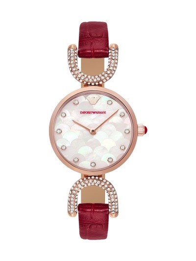 Emporio Armani Burgundy Watch AR11737