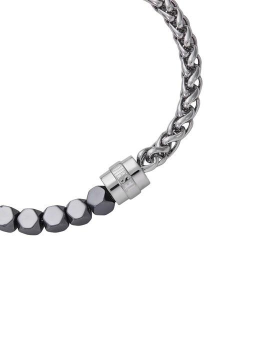Diesel Diesel Font Silver Bracelet DX1647931