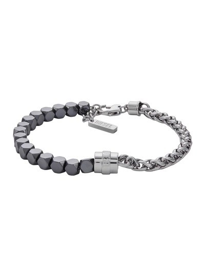 Diesel Diesel Font Silver Bracelet DX1647931