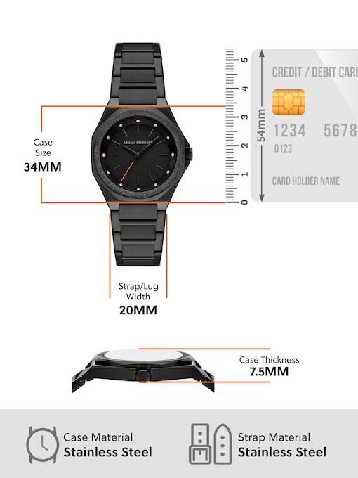 Armani Exchange Black Watch AX4621 Armani Exchange Black Watch AX4621