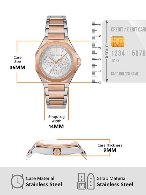 Armani Exchange 2-Tone Watch AX4623 Armani Exchange 2-Tone Watch AX4623