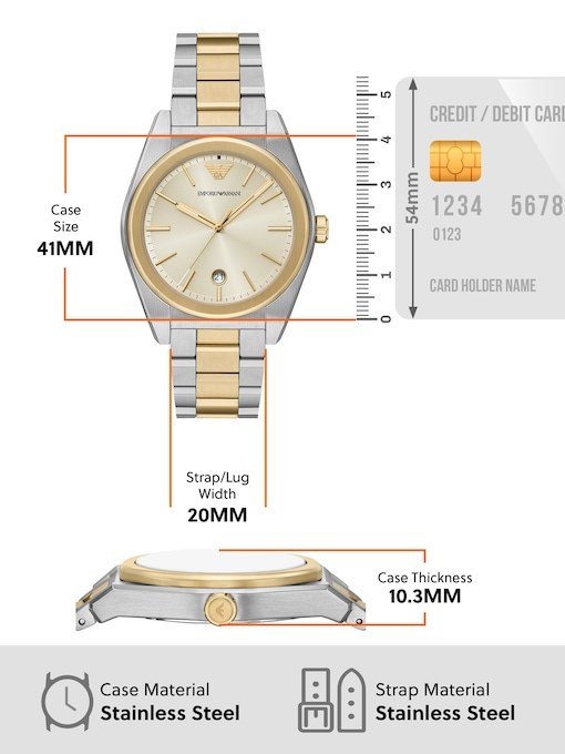 Emporio Armani 2-Tone Watch AR11716 Emporio Armani 2-Tone Watch AR11716