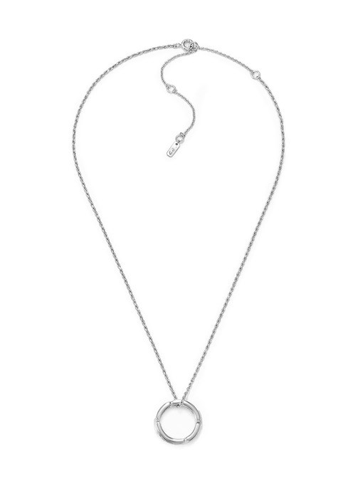 Diesel D Logo Silver Necklace DL1367040 Diesel D Logo Silver Necklace DL1367040