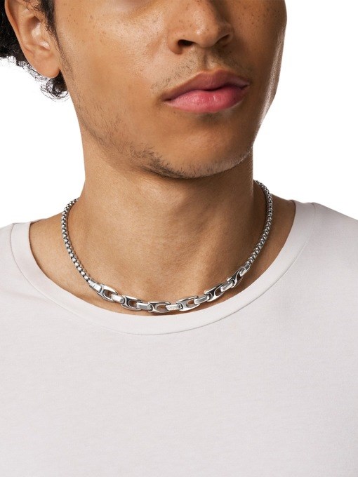 Diesel Metamorph Silver Necklace DX1650040 Diesel Metamorph Silver Necklace DX1650040