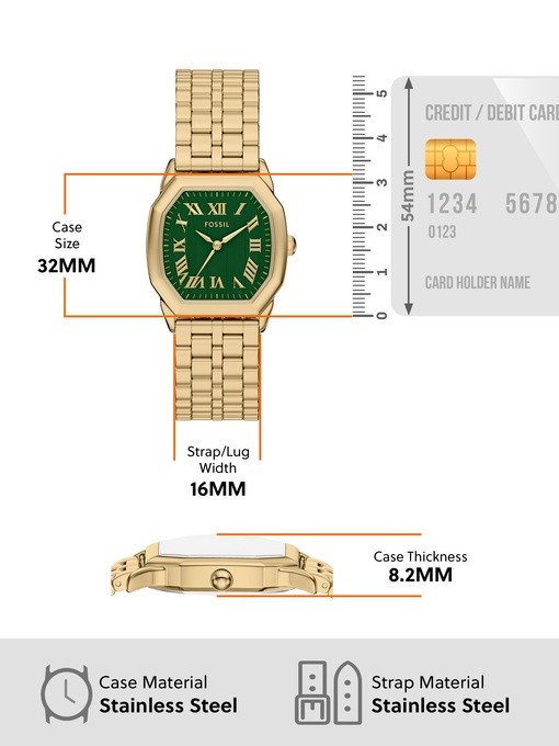 Fossil Harlow Gold Watch ES5451