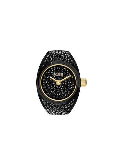 Fossil Watch Ring Black Watch ES5449