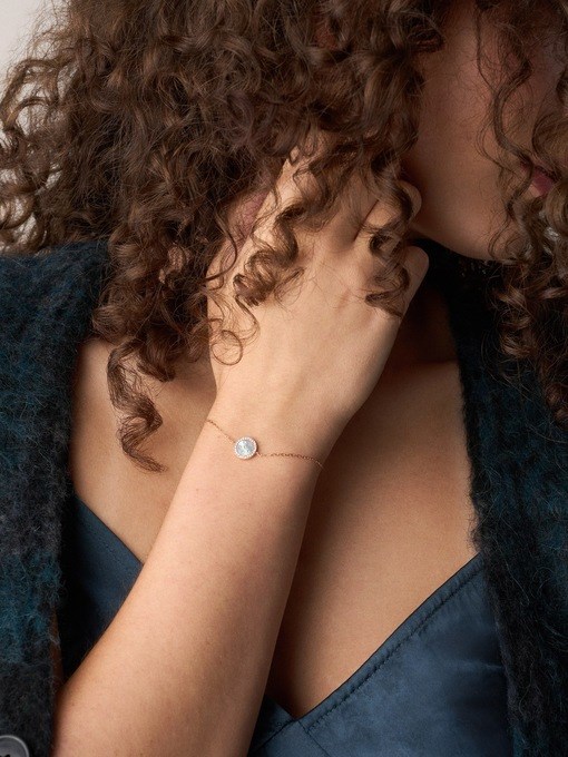 Fossil Merrit Rose Gold Bracelet JF04937791