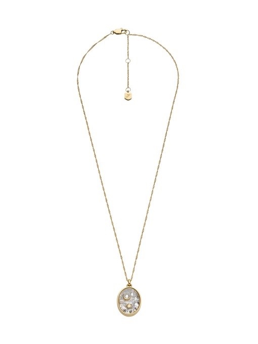 Fossil Arden Gold Necklace JF04900710
