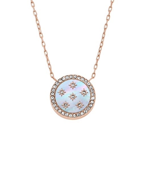 Fossil Merrit Rose Gold Necklace JF04936791 Fossil Merrit Rose Gold Necklace JF04936791