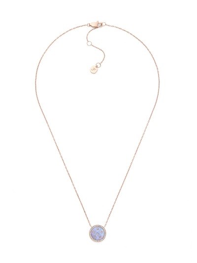 Fossil Merrit Rose Gold Necklace JF04936791