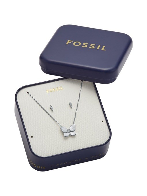 Fossil Sutton Silver Set JF04935SET