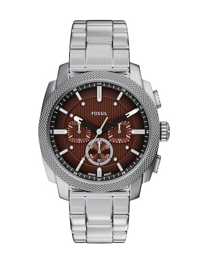 Fossil Machine Silver Watch FS6144