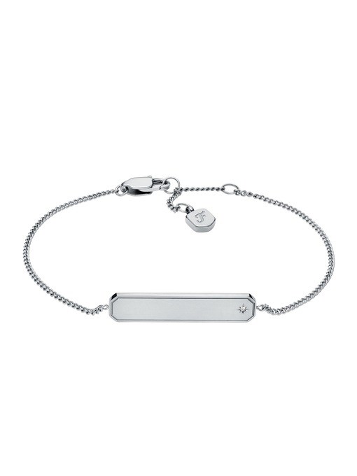 Fossil Sadie Silver Bracelet JF04929040 Fossil Sadie Silver Bracelet JF04929040