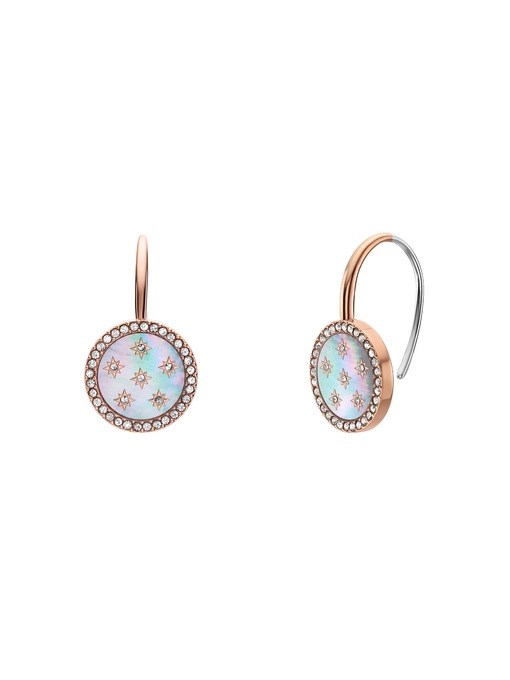 Fossil Merrit Rose Gold Earring JF04938791
