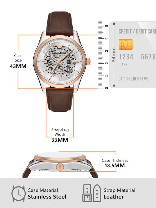 Emporio Armani Brown Watch AR60094