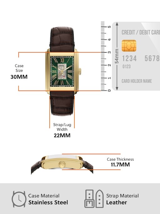 Fossil Carraway Brown Watch ME3271