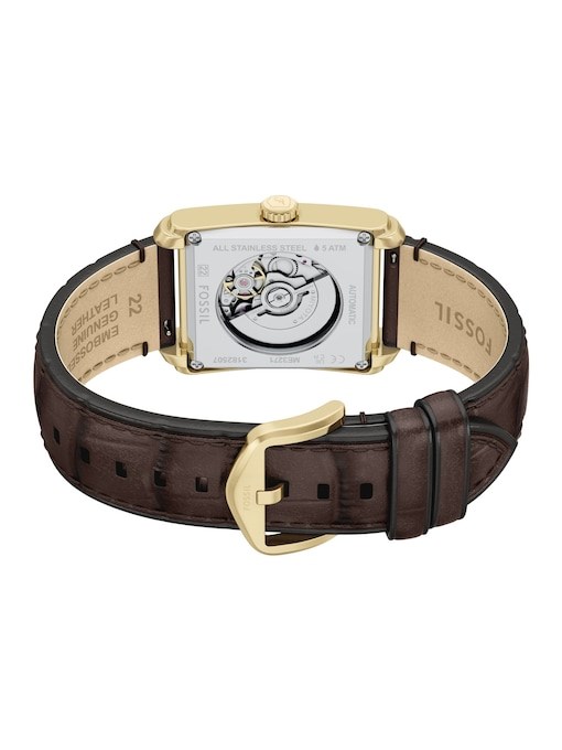 Fossil Carraway Brown Watch ME3271