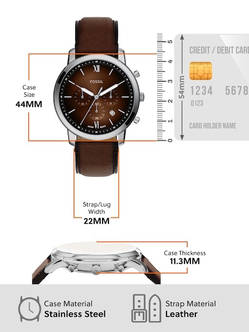 Fossil Neutra Brown Watch FS6143 Fossil Neutra Brown Watch FS6143