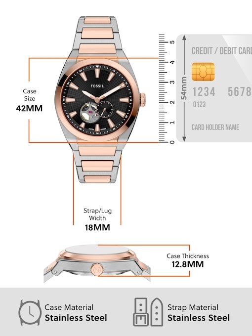 Fossil Everett 2-Tone Watch ME3277 Fossil Everett 2-Tone Watch ME3277