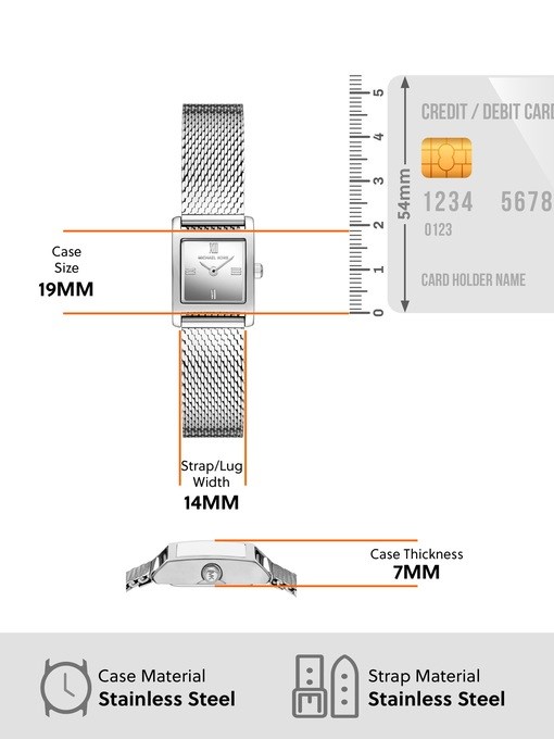 Michael Kors Georgie Silver Watch MK4961 Michael Kors Georgie Silver Watch MK4961