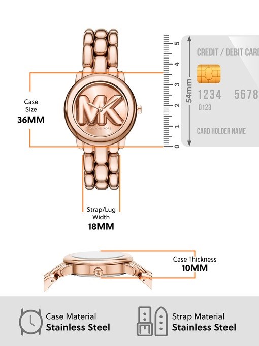 Michael Kors Phoebe Rose Gold Watch MK4962 Michael Kors Phoebe Rose Gold Watch MK4962