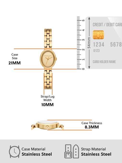 Michael Kors Maude Gold Watch MK4955 Michael Kors Maude Gold Watch MK4955