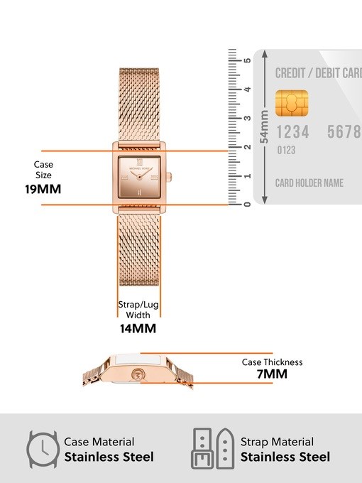 Michael Kors Georgie Rose Gold Watch MK4960 Michael Kors Georgie Rose Gold Watch MK4960