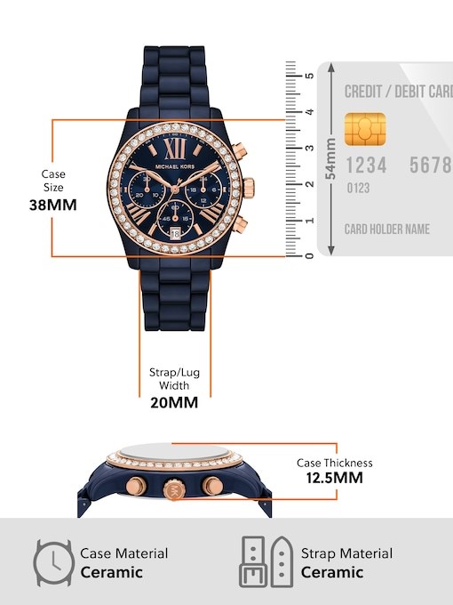 Michael Kors Lexington Blue Watch MK4969 Michael Kors Lexington Blue Watch MK4969